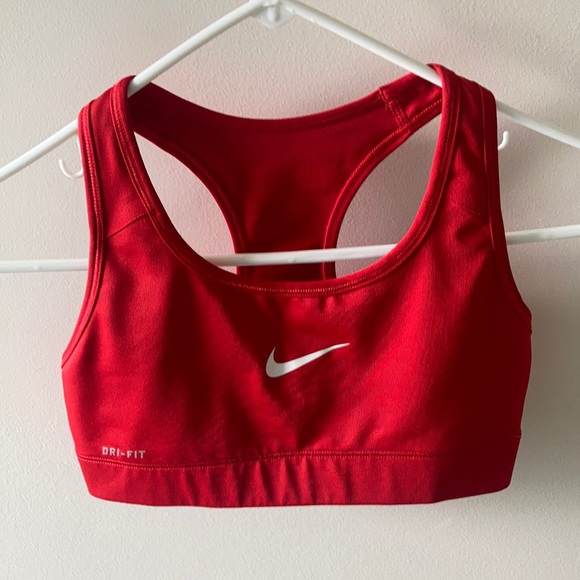 Nike Other - Nike Red Sports Dri Fit Workout Bra